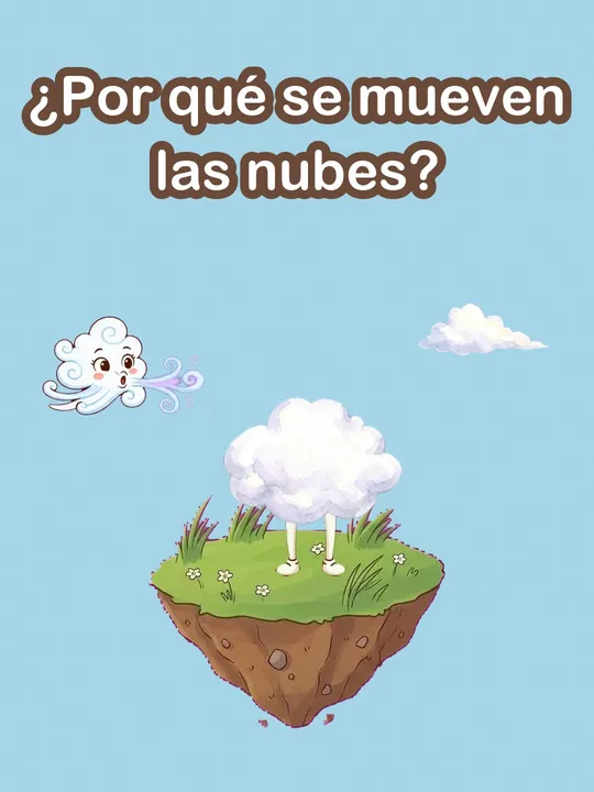 ¿Por qué se mueven las nubes?